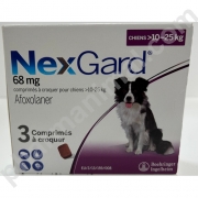 NEXGARD CHIEN L (10-25 KG)   b/3  cpr   (ordonnance obligatoire)