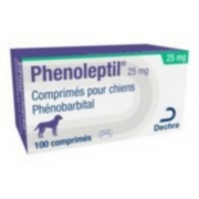 PHENOLEPTIL 25 MG  *           	b/100     cpr