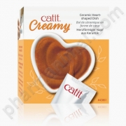 CA CREAMY COEUR CERAMIC