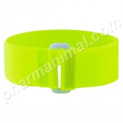 BRACELET AGRIPPANT FLUO JAUNE  	par/5     (108701)