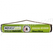 MOUCH\'CLAC RL.DEVIDOIR ROUGE   	1 rl 10mx30cm