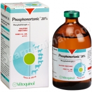 PHOSPHONORTONIC 20%   fl/250 ml 	sol inj  LOT DE 4   ***