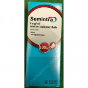 SEMINTRA CHAT 4MG  fl/100 ml 	susp buv  (ordonnance obligatoire)