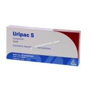 URIPAC 5 MG   	b/15      cpr *