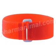 BRACELET AGRIPPANT FLUO ORANGE PAR/5