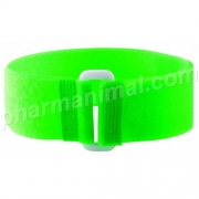 BRACELET AGRIPPANT FLUO VERT PAR/5