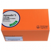 VETMEDIN S 1,25MG (A CROQUER) b/100 cpr (ordonnance obligatoire)